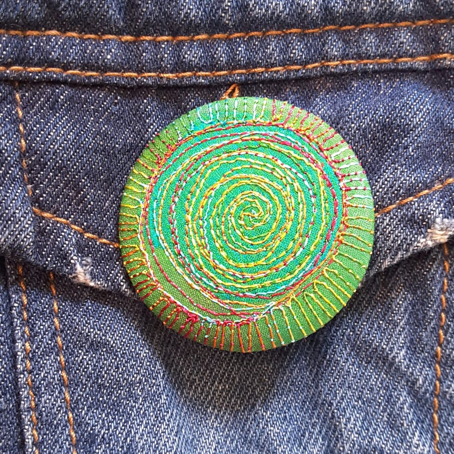 45mm Fabric Badge