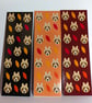 Risco the raccoon autumn reading bookmarks