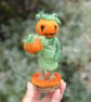 Halloween Autumn decoration, Pumpkin harvest Halloween Figure 'Jill O Lantern'  - Image 2