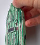 Green Ceramic Fairy Door - Image 3