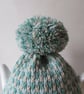 Tea cosie Tea cosy - tweed icicle with pompom - Image 2