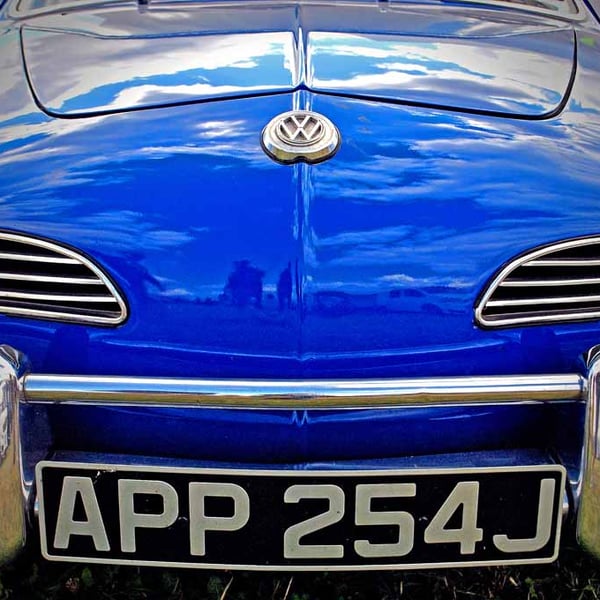 Volkswagen Karmann Ghia VW Photograph Print