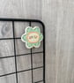 Ceramic Smile magnet turquoise - Image 3