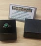Adjustable Malachite ring. 925 sterling silver rings for women - Image 5