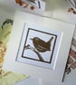 Linocut Wren gift cards - Image 3