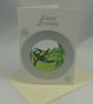  Blue tit  Birthday Card - Image 3