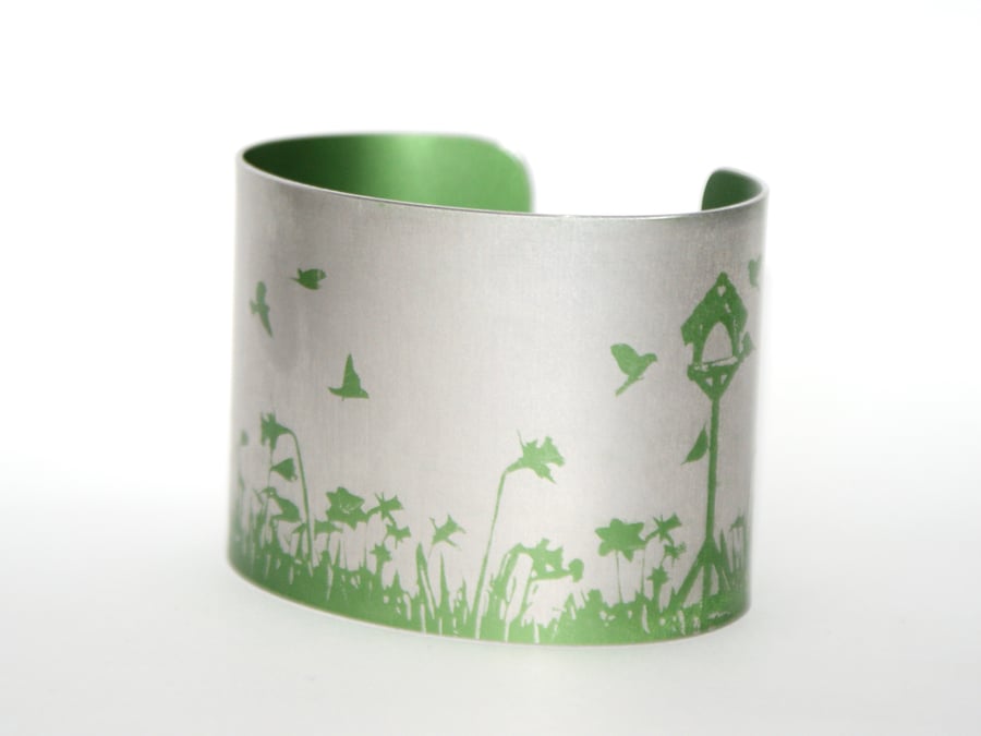 Spring garden cuff