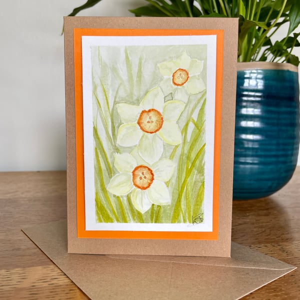 Cards, Greetings card, spring flowers, birthday, easter, original artwork. 