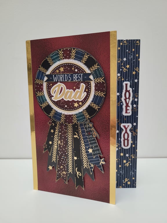 Father's Day Card - World's Best Dad