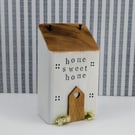 Home Sweet Home - Handmade Wooden Cottage Decoration 