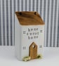 Home Sweet Home - Handmade Wooden Cottage Decoration 