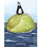 Iceberg Penguin Card A5 - Image 1