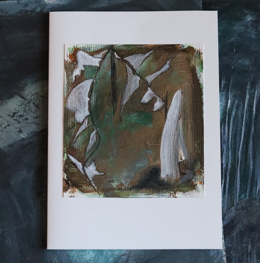 greetings card - moon whispers