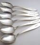 Set of six rude sweary insulting coffeespoons - Image 2
