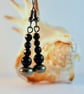 Pyrite And Black Onyx Earrings - Handmade In Devon - Image 7