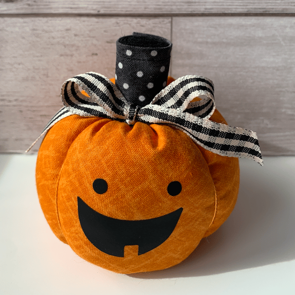 Halloween Fabric Pumpkin, Pumpkin Decoration, Fabric Pumpkin, Autumn Decoration,