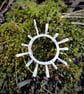 Sunny sterling silver pendant - Image 3