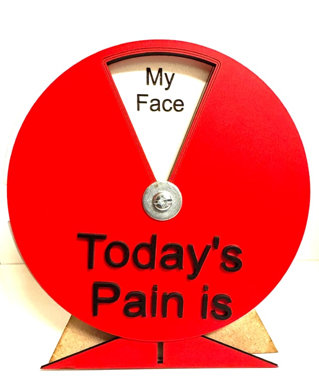 Today's Pain Is Spinning Wheel: The Ultimate Funny Hypochondriac Desk Gift Ever 