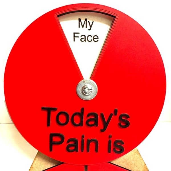 Today's Pain Is Spinning Wheel: The Ultimate Funny Hypochondriac Desk Gift Ever 