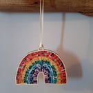 Rainbow Wooden Decoration