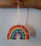 Rainbow Wooden Decoration - Image 1