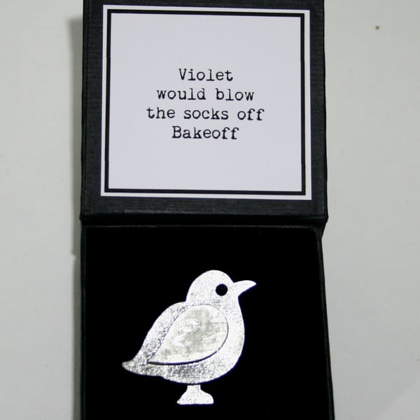 Violet would blow the sock of Bakeoff