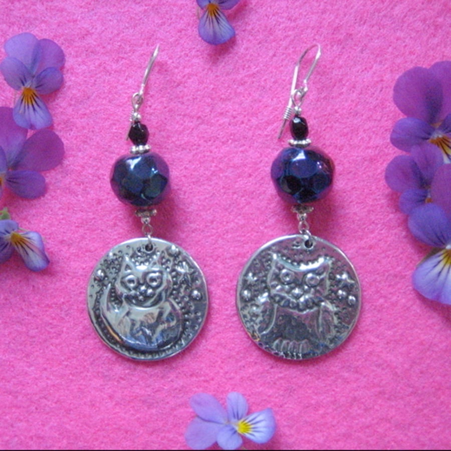 The Owl and the Pussycat earrings