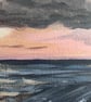 Incoming Tide, Early Morning Sunrise Seascape Original Painting - Image 5