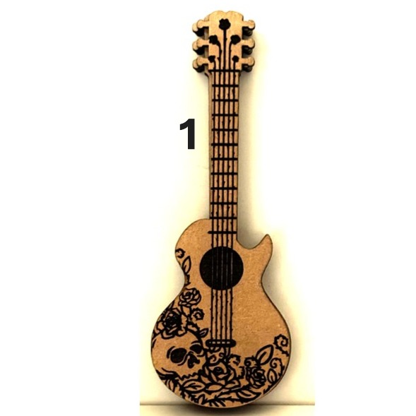 Handmade Guitar Plectrum Holder – Baltic Birch Pick Storage