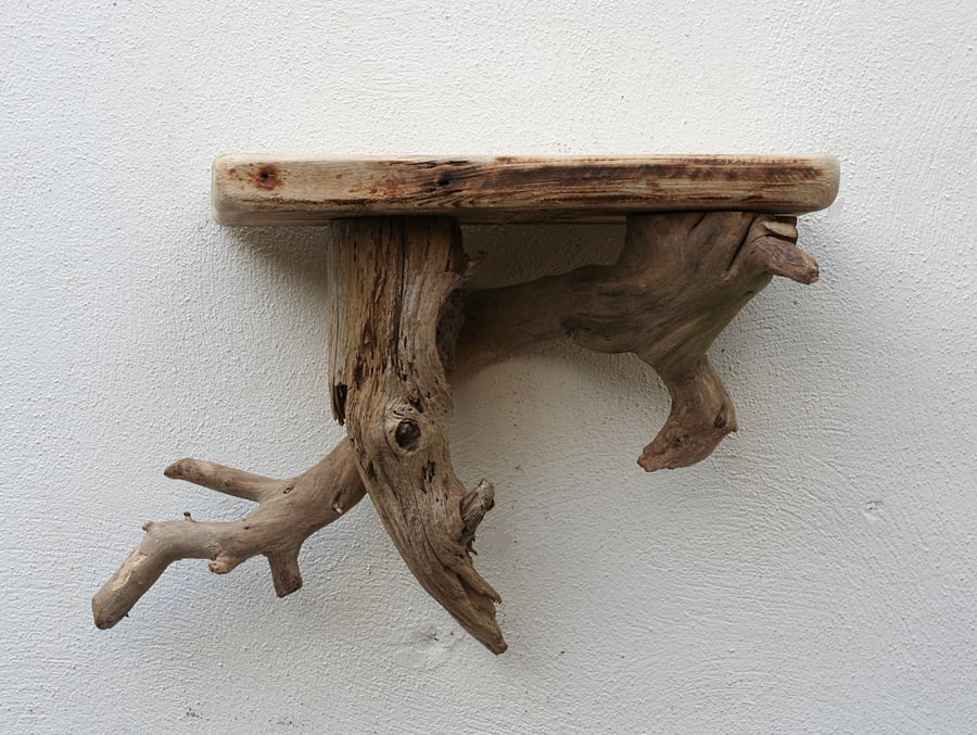 Driftwood shelf, Drift wood  shelves, Driftwood Wall Shelf,Driftwood Cornwall