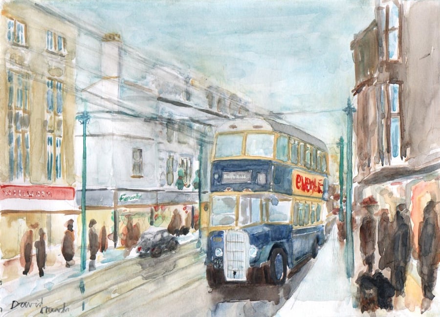 Newcastle Transport Christmas Cards