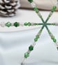Green Crystal Snowflake Decoration - Image 3