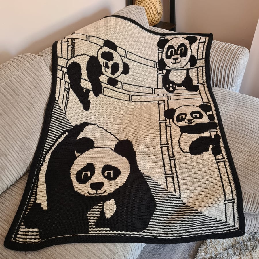 Crochet Blanket throw