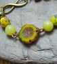 Mookaite Jasper, Lemon Jade & Czech glass bead necklace - Image 4