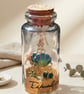 Coastal Earrings in a Bottle