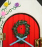 Mini Decorated Wooden Fairy Door - Image 2