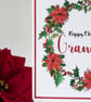 Grandma Christmas card, Christmas card for grandma, nana card for Christmas, poi - Image 5