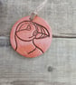 Scottish Puffin Terracotta Hanging Aromatherapy Diffuser
