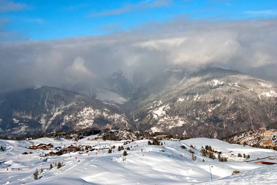 Courchevel 1850 3 Valleys French Alps France Photograph Print