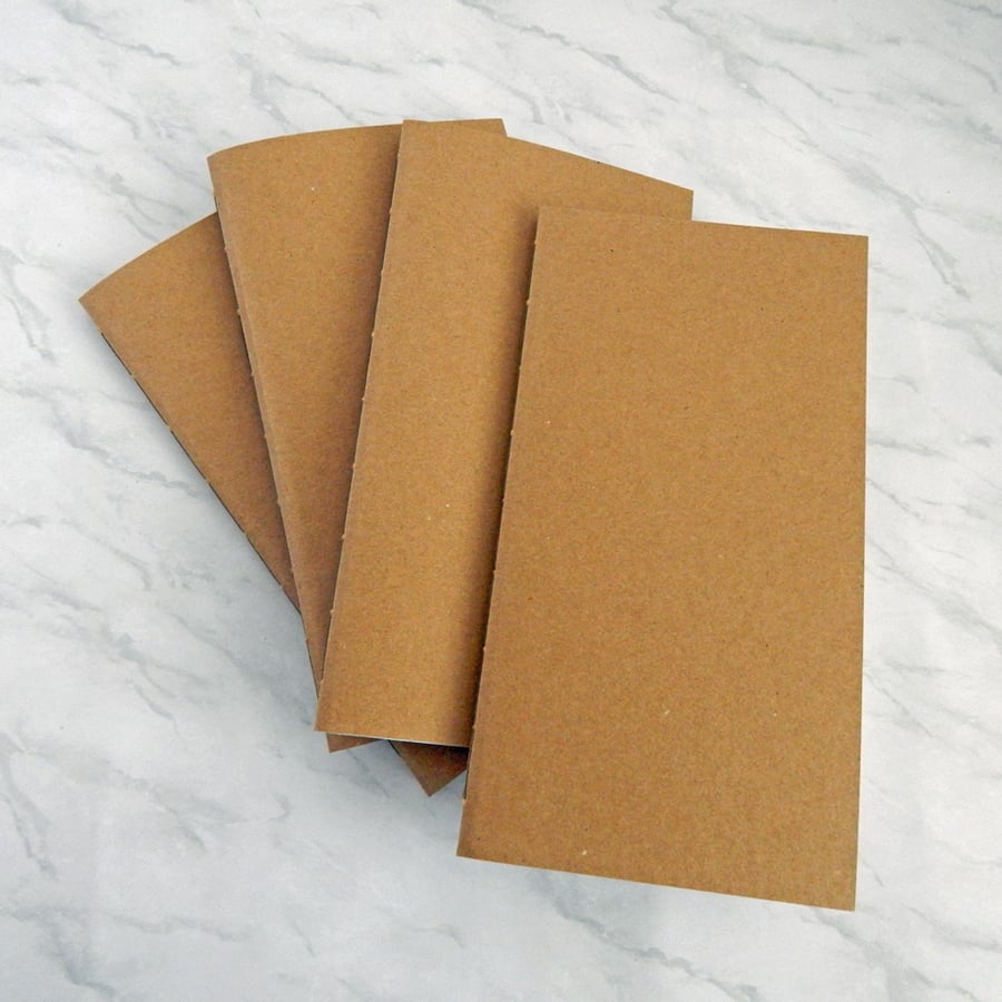 A5 Narrow Notebook, Dotted Paper Replacement Notebook, 21x11cm