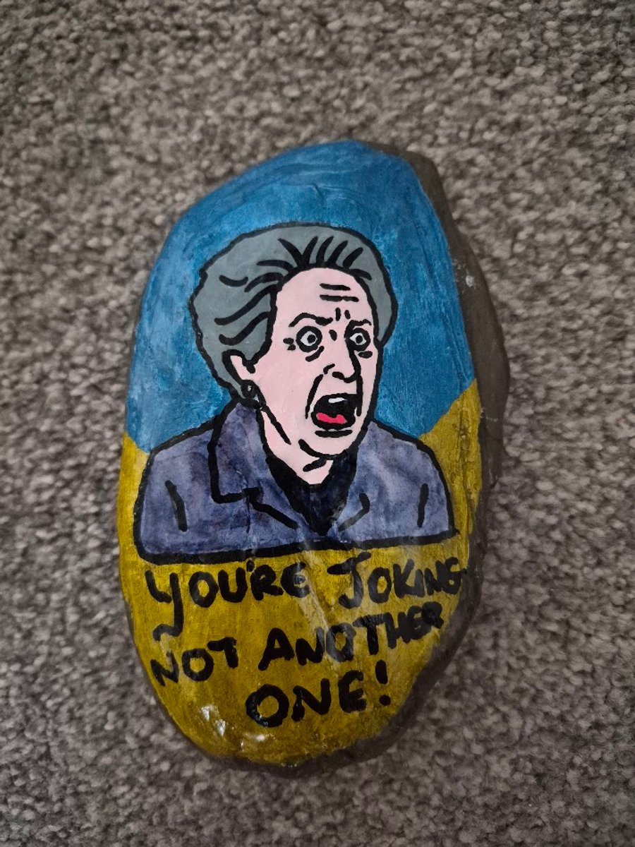 Hand Painted Quote Stone – You’re Joking Not Another One – Funny Painted Pebble 