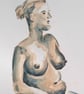 Female Nude Original Watercolour Art Painting  - Image 3