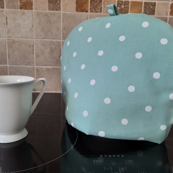 Spotty Tea Cosy, Fabric Tea Cosy, Handmade in the UK