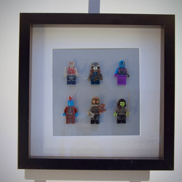 Guardians of the Galaxy  mini Figures frame