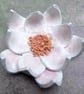 Handmade Ceramic Waterlily Ornament - Image 5