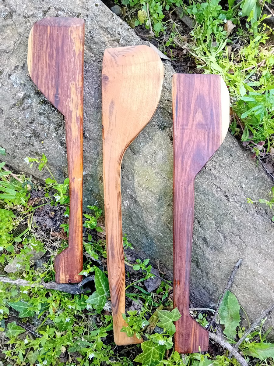 Hand carved Spatula