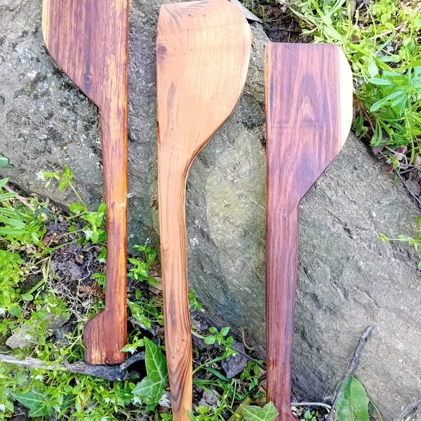 Hand carved Spatula