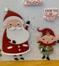 Interactive Santa & Elf Christmas Card Merry Christmas from the Jolliest Duo  - Image 3
