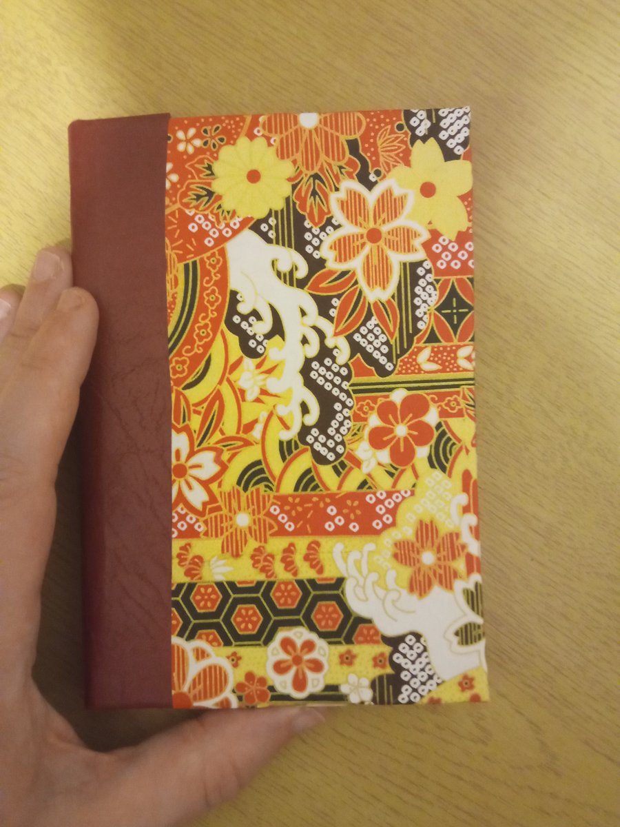Imperfect notebook pocket-sized Japanese pattern notebook. A bit smaller than A6