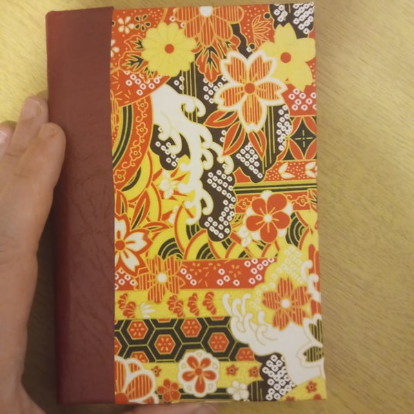 Imperfect notebook pocket-sized Japanese pattern notebook. A bit smaller than A6